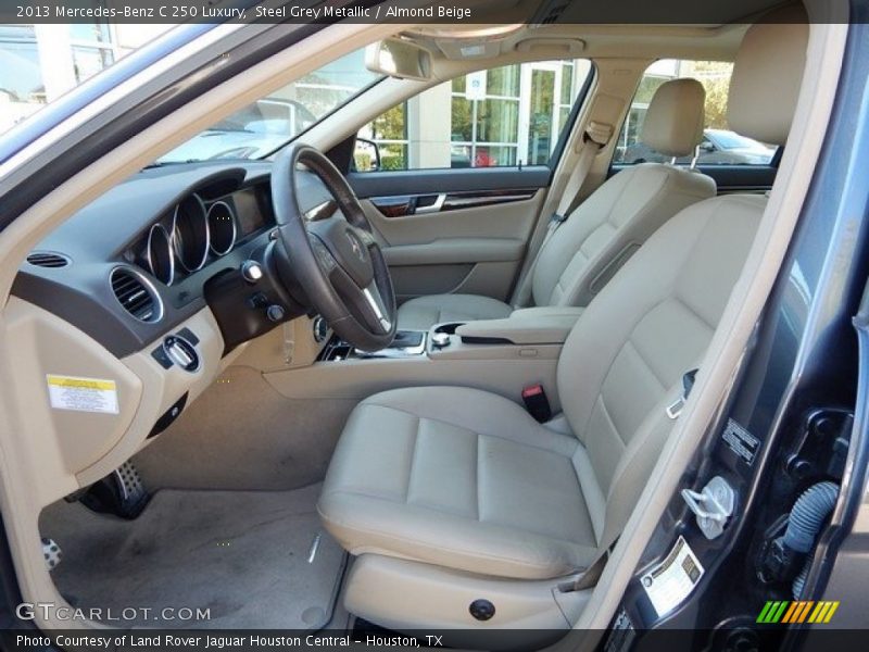 Steel Grey Metallic / Almond Beige 2013 Mercedes-Benz C 250 Luxury