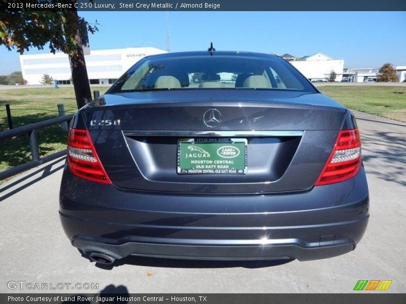 Steel Grey Metallic / Almond Beige 2013 Mercedes-Benz C 250 Luxury