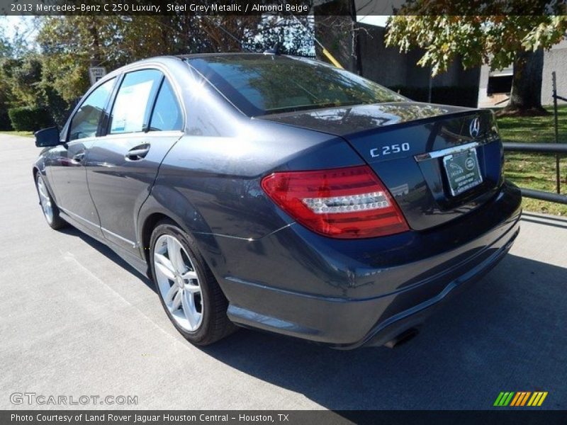 Steel Grey Metallic / Almond Beige 2013 Mercedes-Benz C 250 Luxury