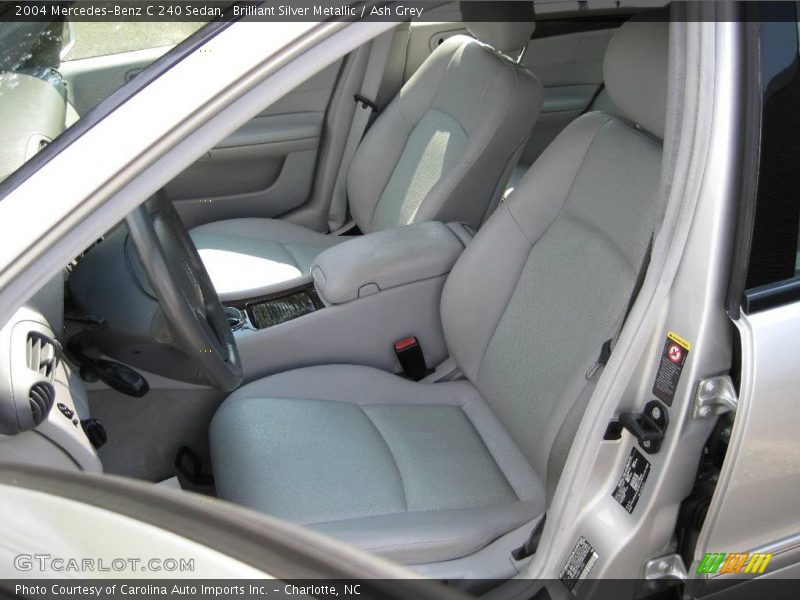 Brilliant Silver Metallic / Ash Grey 2004 Mercedes-Benz C 240 Sedan