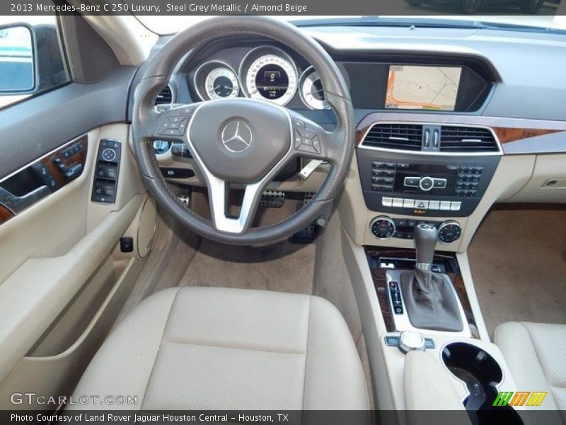 Steel Grey Metallic / Almond Beige 2013 Mercedes-Benz C 250 Luxury