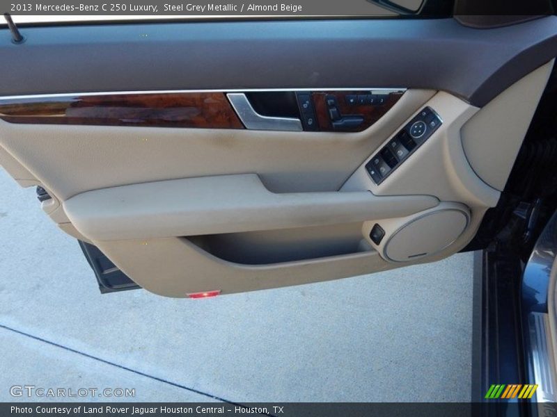 Steel Grey Metallic / Almond Beige 2013 Mercedes-Benz C 250 Luxury