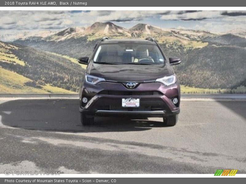 Black / Nutmeg 2018 Toyota RAV4 XLE AWD