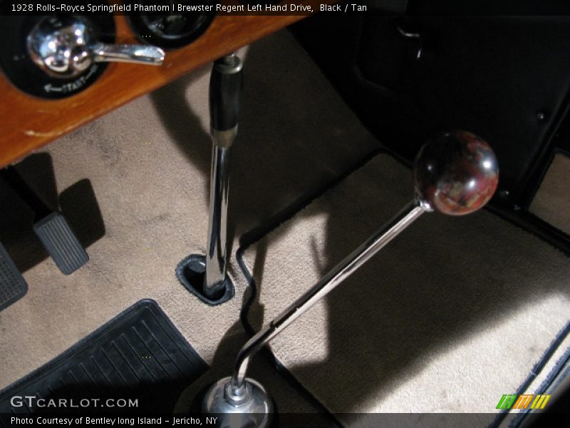 Black / Tan 1928 Rolls-Royce Springfield Phantom I Brewster Regent Left Hand Drive