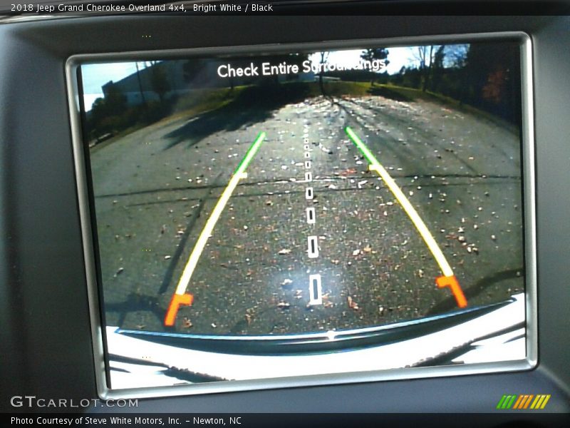 Bright White / Black 2018 Jeep Grand Cherokee Overland 4x4