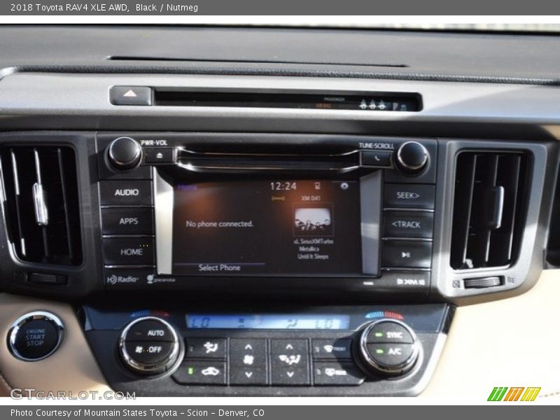 Black / Nutmeg 2018 Toyota RAV4 XLE AWD