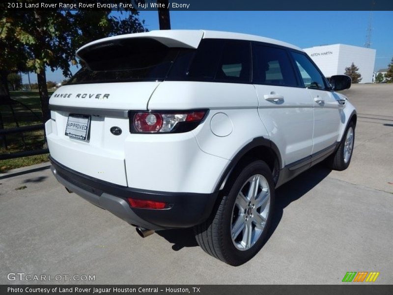 Fuji White / Ebony 2013 Land Rover Range Rover Evoque Pure