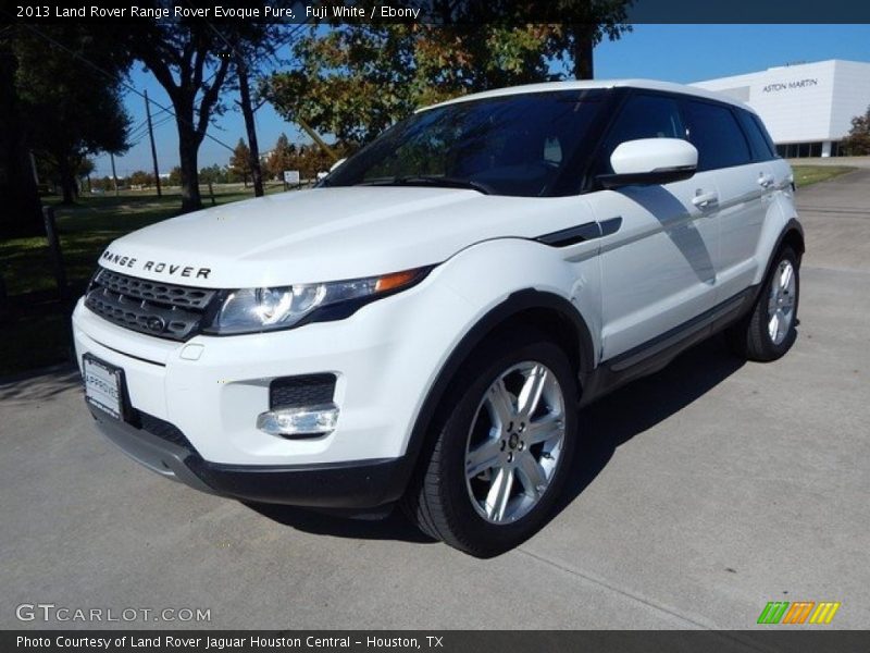 Fuji White / Ebony 2013 Land Rover Range Rover Evoque Pure