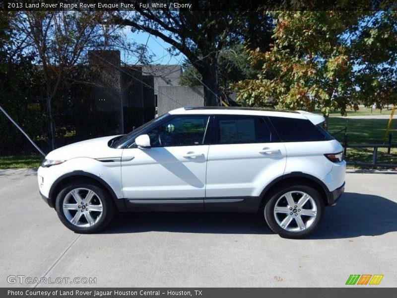 Fuji White / Ebony 2013 Land Rover Range Rover Evoque Pure