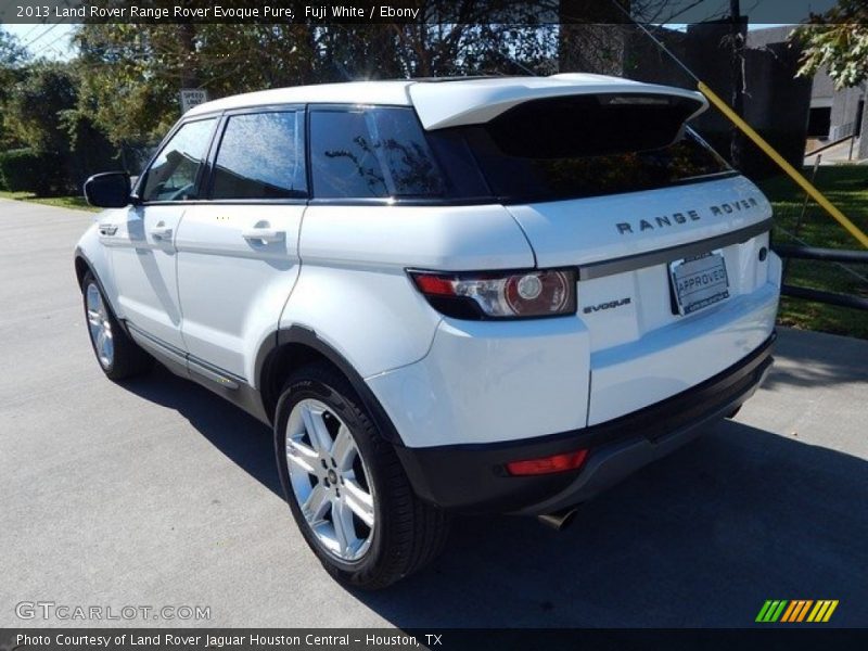 Fuji White / Ebony 2013 Land Rover Range Rover Evoque Pure