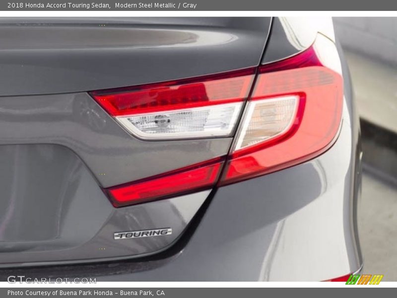 Modern Steel Metallic / Gray 2018 Honda Accord Touring Sedan