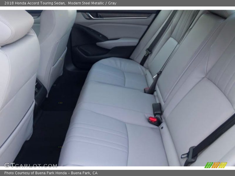 Modern Steel Metallic / Gray 2018 Honda Accord Touring Sedan