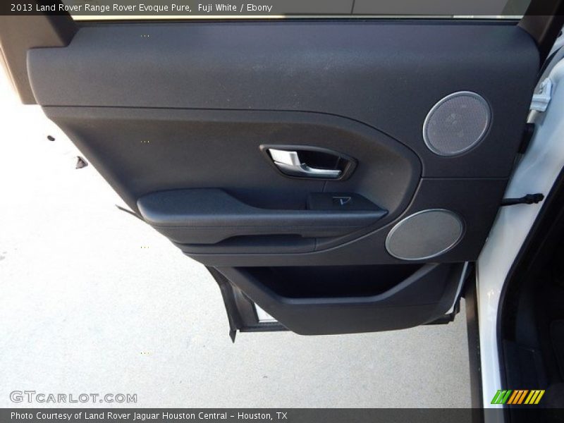 Fuji White / Ebony 2013 Land Rover Range Rover Evoque Pure