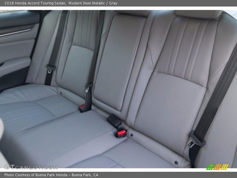 Modern Steel Metallic / Gray 2018 Honda Accord Touring Sedan