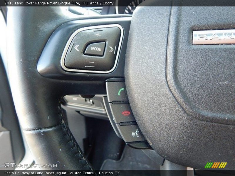Fuji White / Ebony 2013 Land Rover Range Rover Evoque Pure