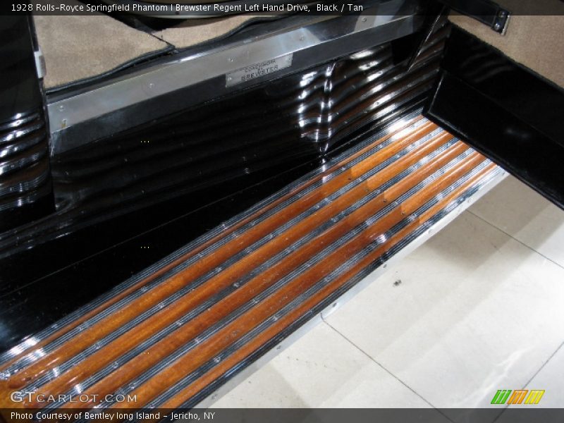 Black / Tan 1928 Rolls-Royce Springfield Phantom I Brewster Regent Left Hand Drive