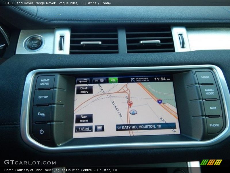 Fuji White / Ebony 2013 Land Rover Range Rover Evoque Pure