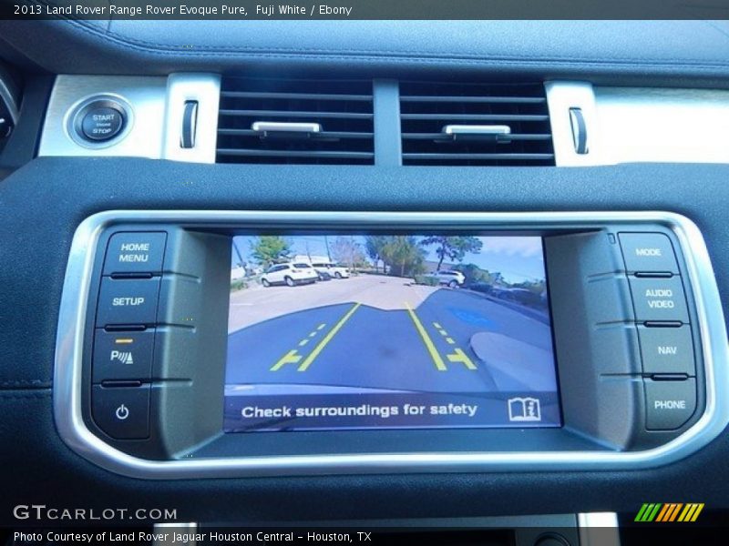 Fuji White / Ebony 2013 Land Rover Range Rover Evoque Pure