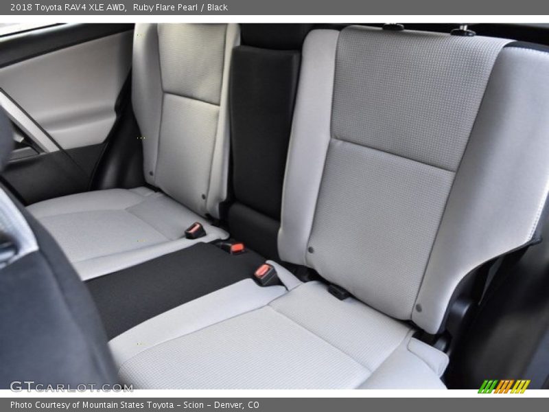 Ruby Flare Pearl / Black 2018 Toyota RAV4 XLE AWD