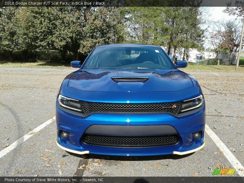 IndiGo Blue / Black 2018 Dodge Charger R/T Scat Pack