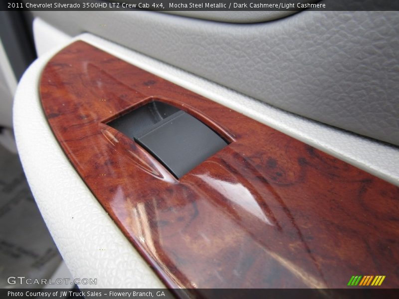 Mocha Steel Metallic / Dark Cashmere/Light Cashmere 2011 Chevrolet Silverado 3500HD LTZ Crew Cab 4x4