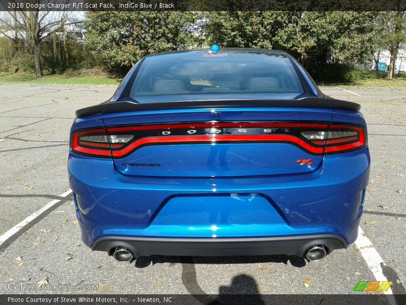 IndiGo Blue / Black 2018 Dodge Charger R/T Scat Pack