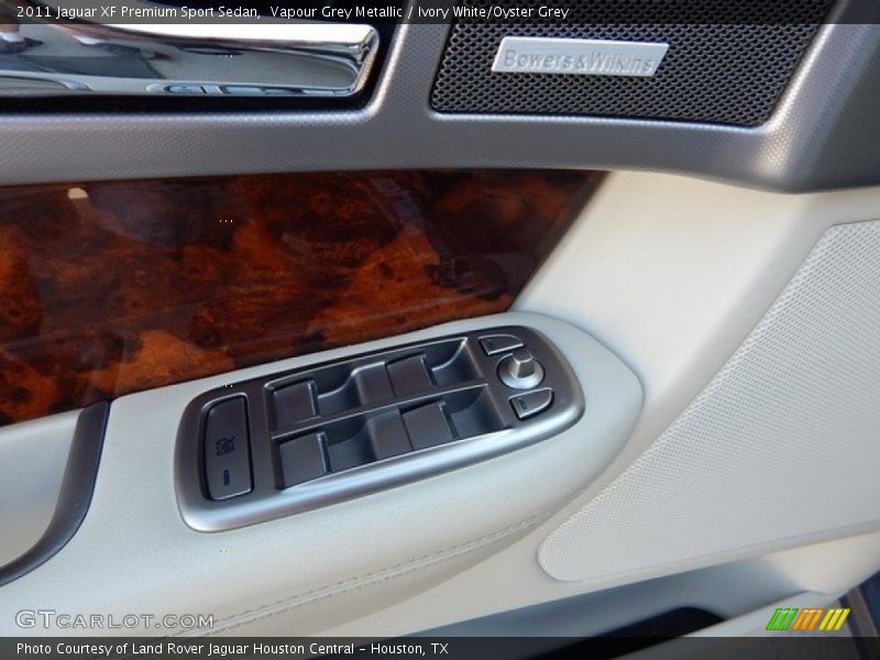 Vapour Grey Metallic / Ivory White/Oyster Grey 2011 Jaguar XF Premium Sport Sedan