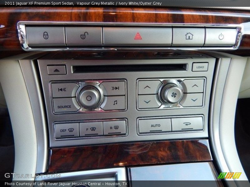 Vapour Grey Metallic / Ivory White/Oyster Grey 2011 Jaguar XF Premium Sport Sedan