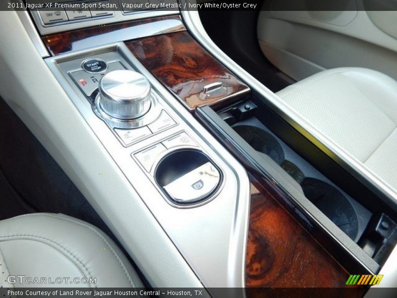 Vapour Grey Metallic / Ivory White/Oyster Grey 2011 Jaguar XF Premium Sport Sedan