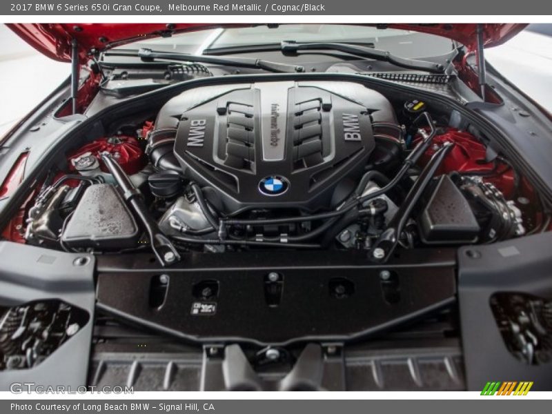  2017 6 Series 650i Gran Coupe Engine - 4.4 Liter DI TwinPower Turbocharged DOHC 32-Valve VVT V8