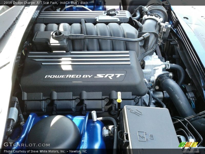 IndiGo Blue / Black 2018 Dodge Charger R/T Scat Pack
