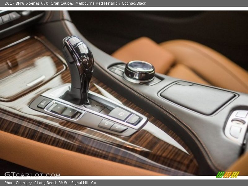 Melbourne Red Metallic / Cognac/Black 2017 BMW 6 Series 650i Gran Coupe