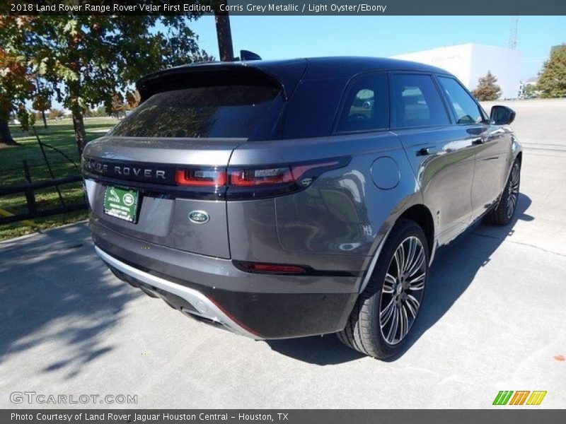 Corris Grey Metallic / Light Oyster/Ebony 2018 Land Rover Range Rover Velar First Edition