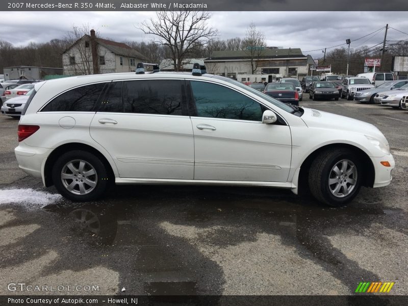 Alabaster White / Macadamia 2007 Mercedes-Benz R 350 4Matic