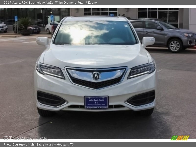 White Diamond Pearl / Ebony 2017 Acura RDX Technology AWD