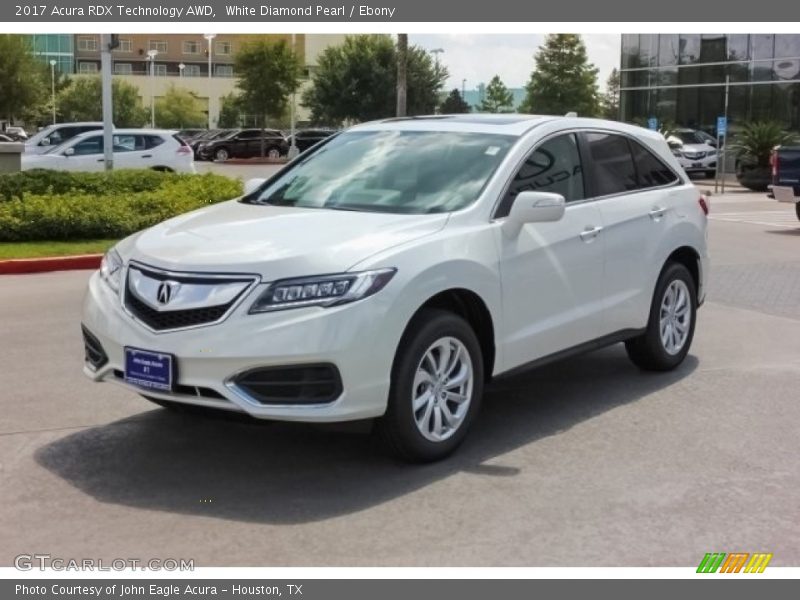 White Diamond Pearl / Ebony 2017 Acura RDX Technology AWD