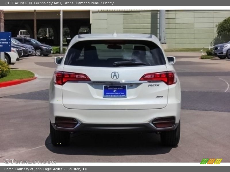 White Diamond Pearl / Ebony 2017 Acura RDX Technology AWD