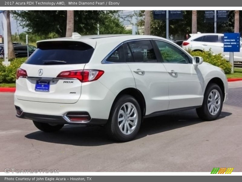 White Diamond Pearl / Ebony 2017 Acura RDX Technology AWD