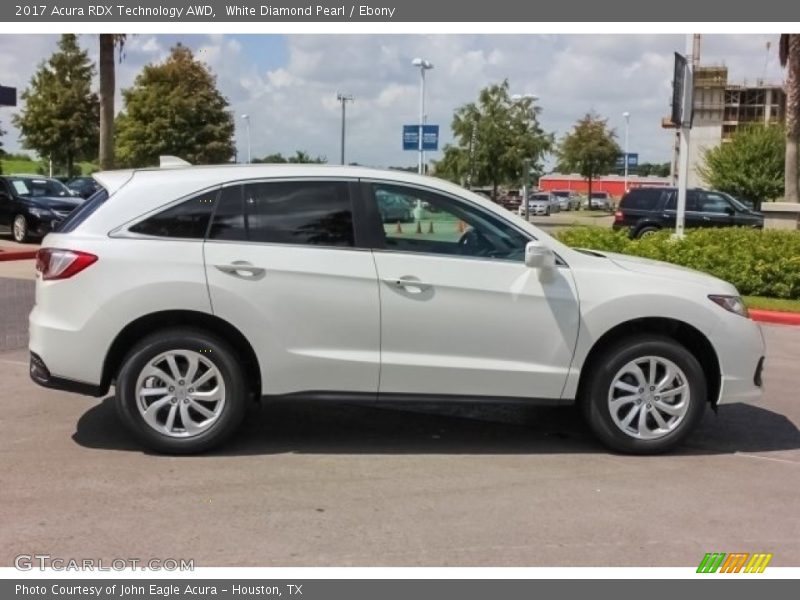 White Diamond Pearl / Ebony 2017 Acura RDX Technology AWD
