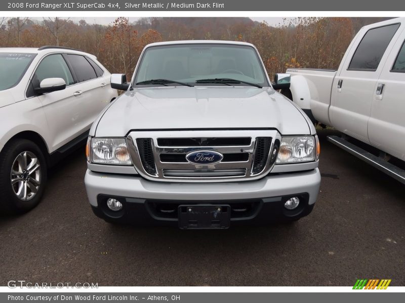 Silver Metallic / Medium Dark Flint 2008 Ford Ranger XLT SuperCab 4x4