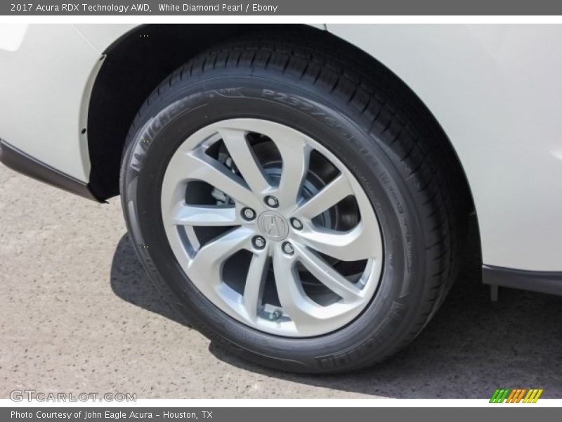 White Diamond Pearl / Ebony 2017 Acura RDX Technology AWD