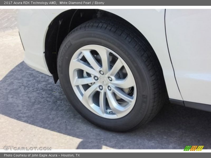 White Diamond Pearl / Ebony 2017 Acura RDX Technology AWD