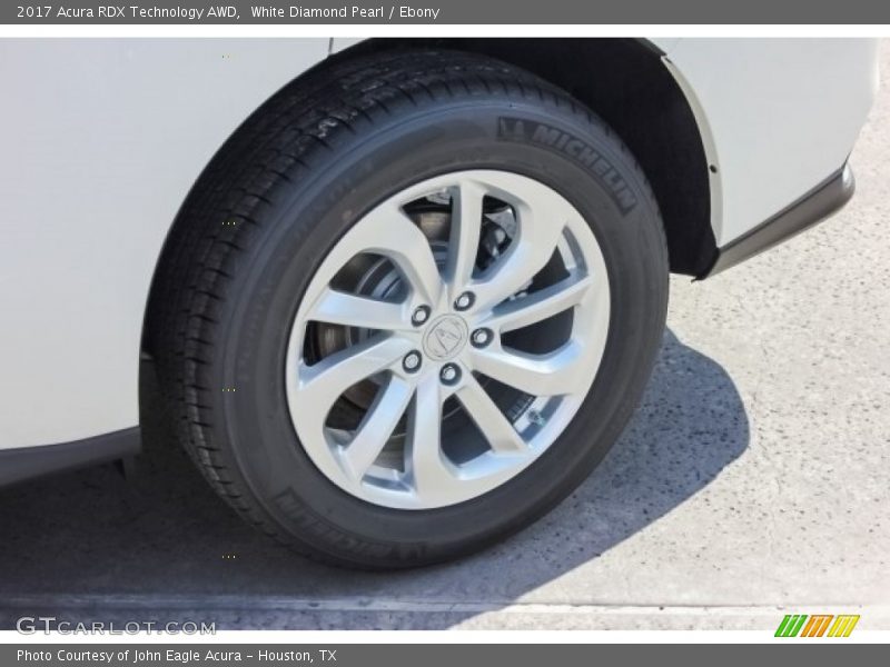 White Diamond Pearl / Ebony 2017 Acura RDX Technology AWD