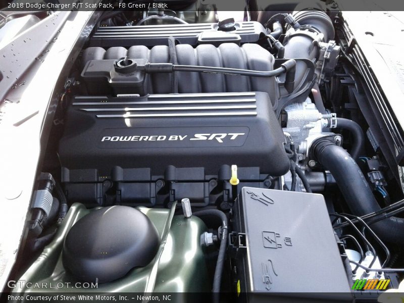 F8 Green / Black 2018 Dodge Charger R/T Scat Pack
