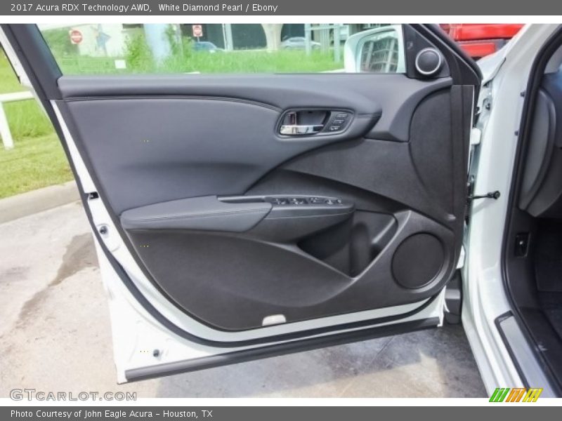White Diamond Pearl / Ebony 2017 Acura RDX Technology AWD