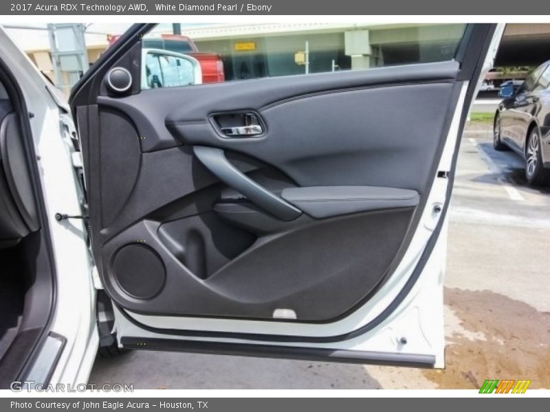 White Diamond Pearl / Ebony 2017 Acura RDX Technology AWD