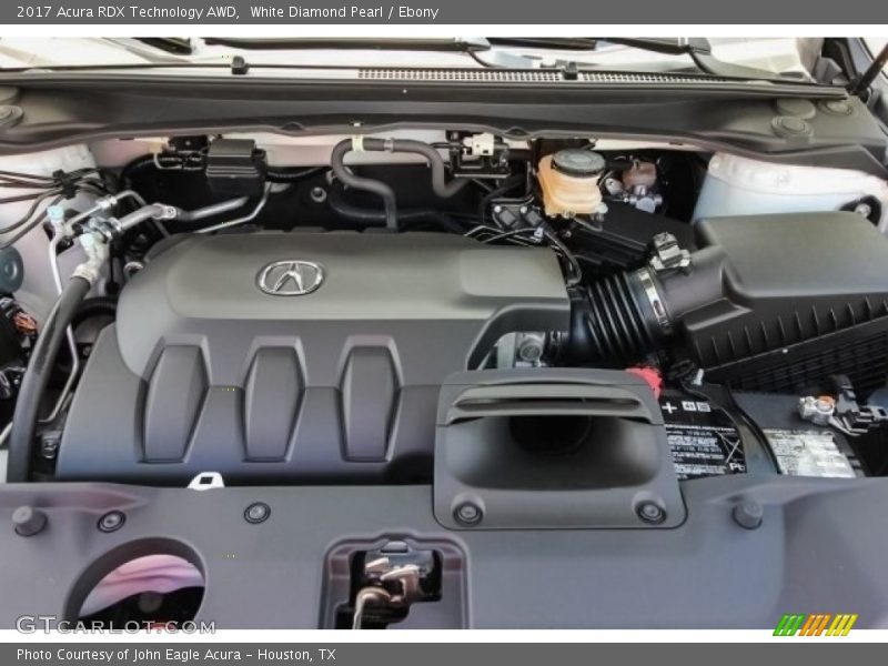 White Diamond Pearl / Ebony 2017 Acura RDX Technology AWD