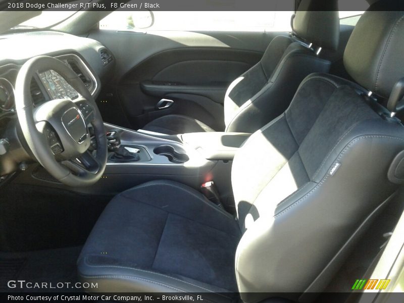 F8 Green / Black 2018 Dodge Challenger R/T Plus