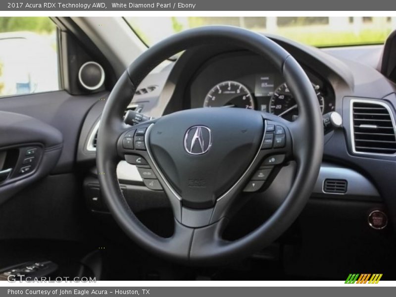 White Diamond Pearl / Ebony 2017 Acura RDX Technology AWD