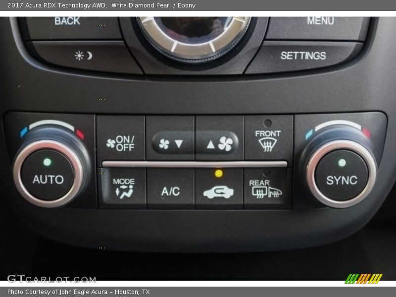 White Diamond Pearl / Ebony 2017 Acura RDX Technology AWD